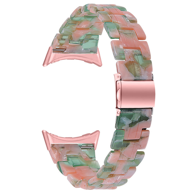 For Google Pixel Watch 2 Pixel Watch Resin Wristband Slim Replacement Bracelet Strap with Stainless Steel Buckle For Google Pixel Watch 2 Pixel Watch Resin Wristband Slim Replacement Bracelet Strap with Stainless Steel Buckle
